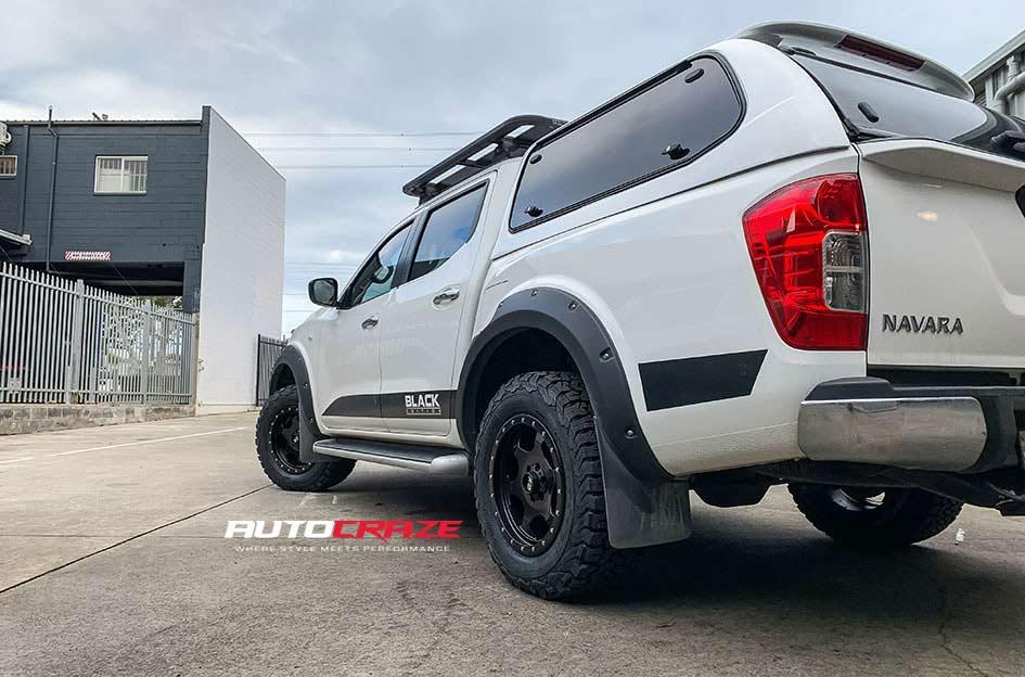 NISSAN NAVARA RG1 SATIN BLACK
