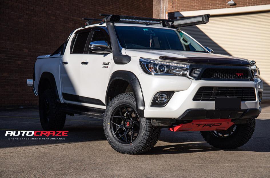 TOYOTA HILUX 4WD SABBATH MATTE BLACK