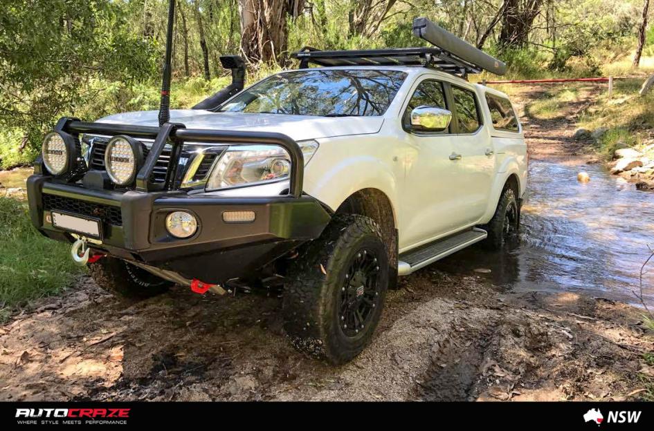 NISSAN NAVARA MONSTER XD 2 MATTE BLACK