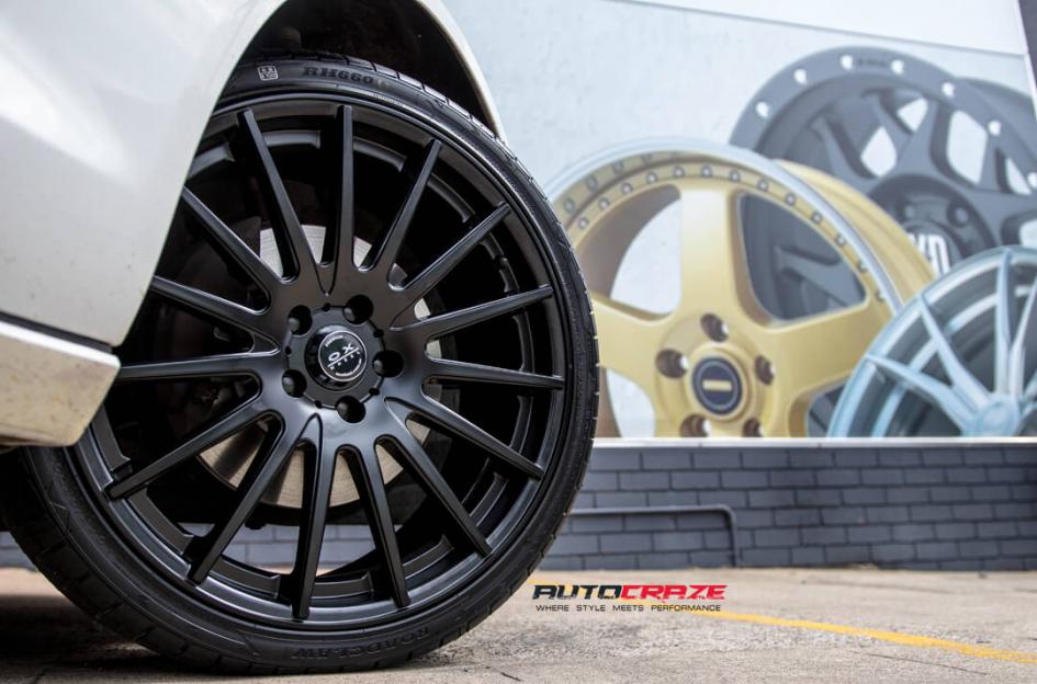 AUDI A6 OX110 MATTE BLACK