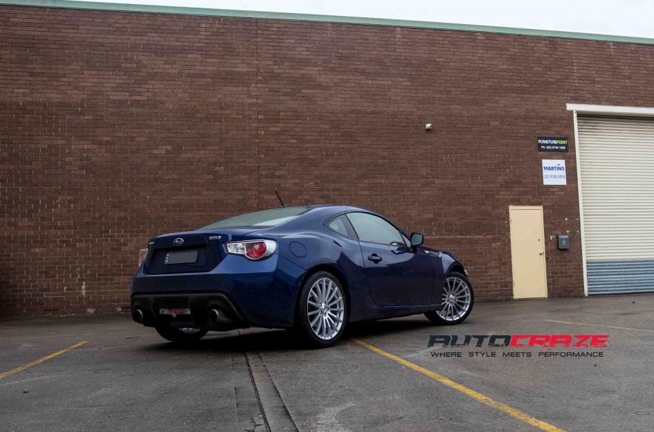 SUBARU BRZ MALLORY SILVER MACHINED FACE