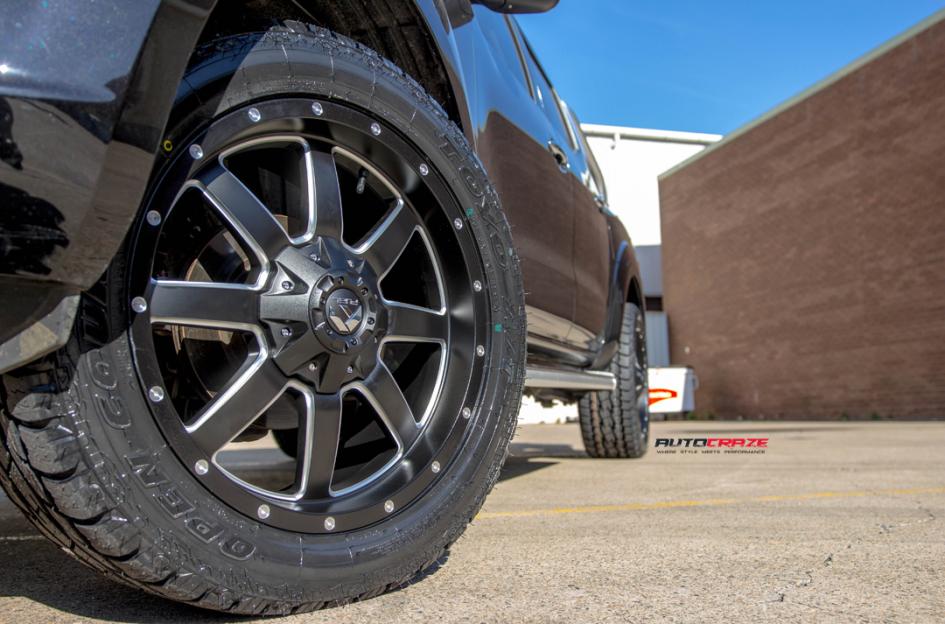 NISSAN NAVARA MAVERICK GLOSS BLACK MILLED ACCENTS