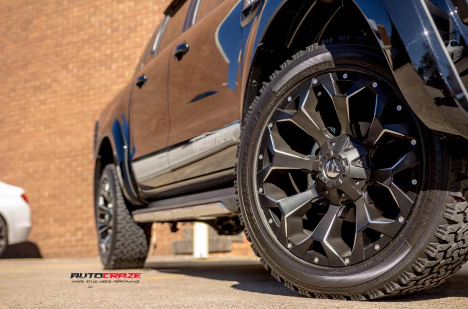 FORD RANGER ASSAULT GLOSS BLACK MILLED ACCENTS