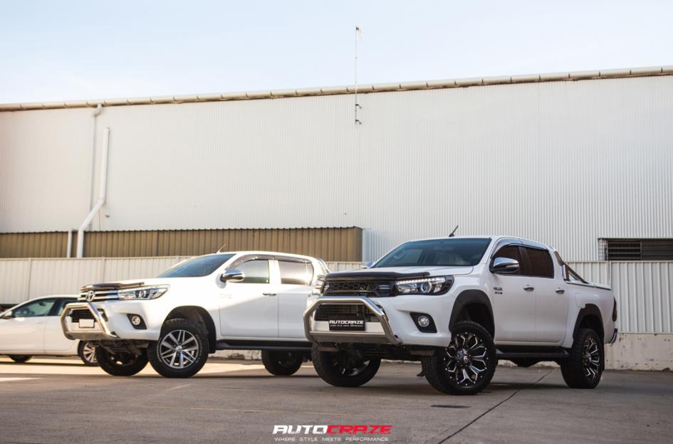 TOYOTA HILUX N80 4WD ASSAULT GLOSS BLACK MILLED ACCENTS