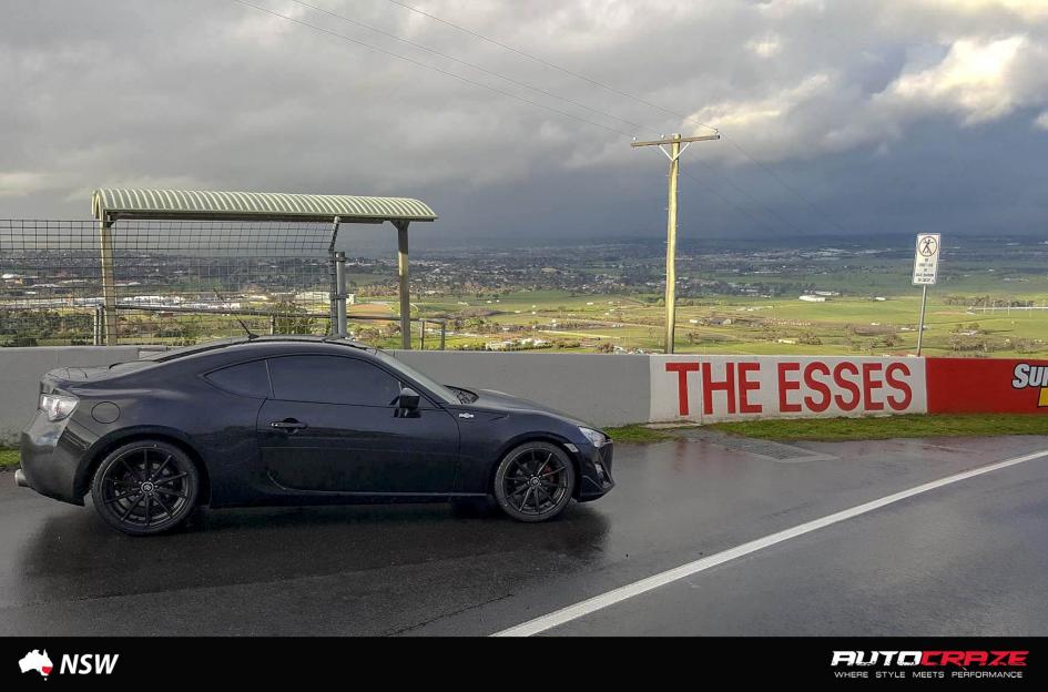 TOYOTA 86 CONCAVE MATTE BLACK