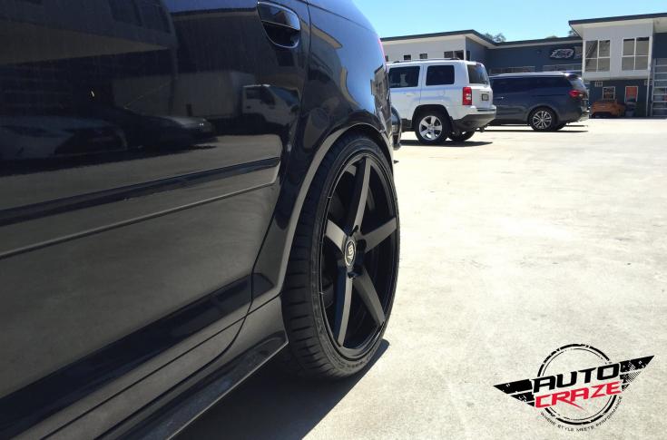 AUDI S3 2003 ONWARDS RACER BLACK MACHINED FACE