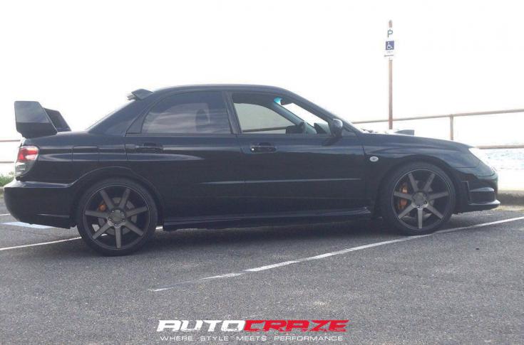 SUBARU WRX VERONA MATTE BLACK TINTED FACE