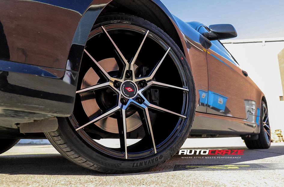 BMW 6 SERIES IFG39 BLACK MACHINED FACE