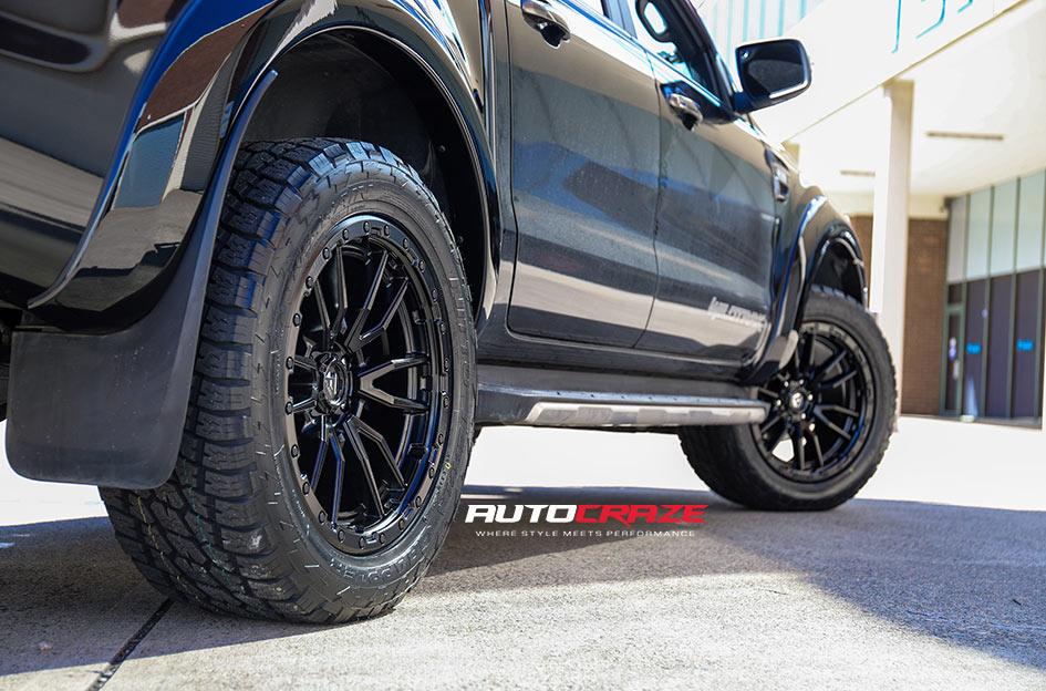 FORD RANGER REBEL MATTE BLACK