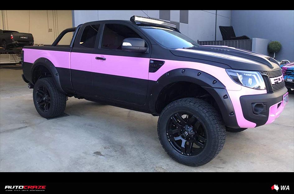 FORD RANGER PUMP MATTE BLACK