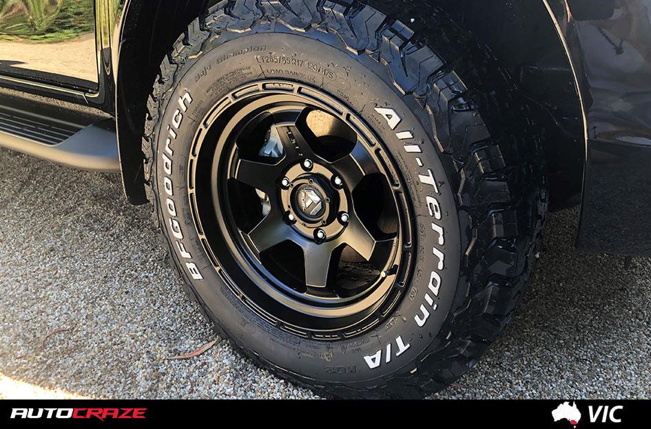 FORD RANGER SHOK MATTE BLACK
