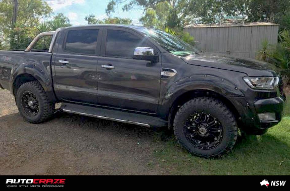 FORD RANGER HOSS XD GLOSS BLACK 3