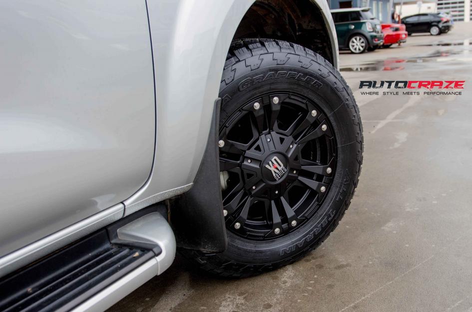 NISSAN NAVARA MONSTER XD 2 MATTE BLACK