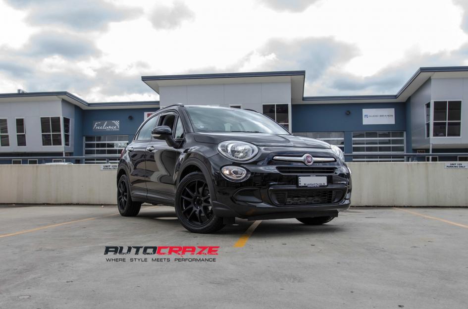 FIAT 500X CR TEK SATIN BLACK