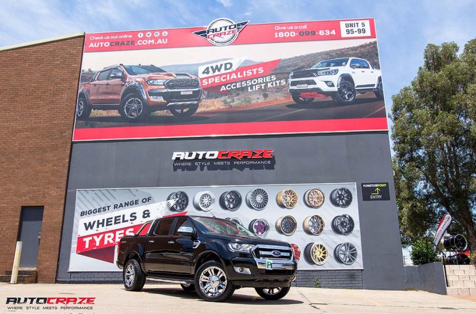 FORD RANGER MONSTER XD CHROME