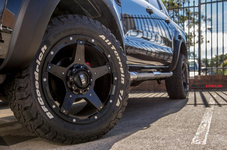 FORD RANGER GD04 MATTE BLACK