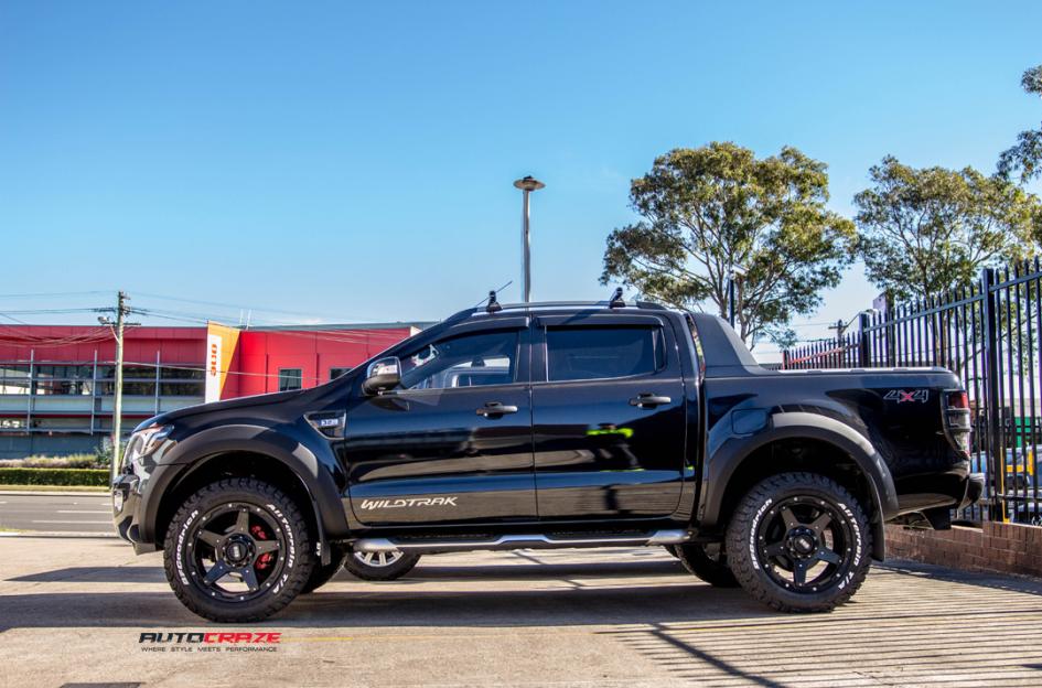 FORD RANGER GD04 MATTE BLACK