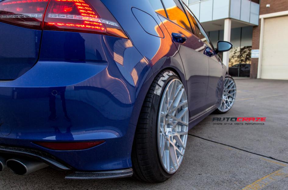 VOLKSWAGEN GOLF BLQ SILVER MACHINED