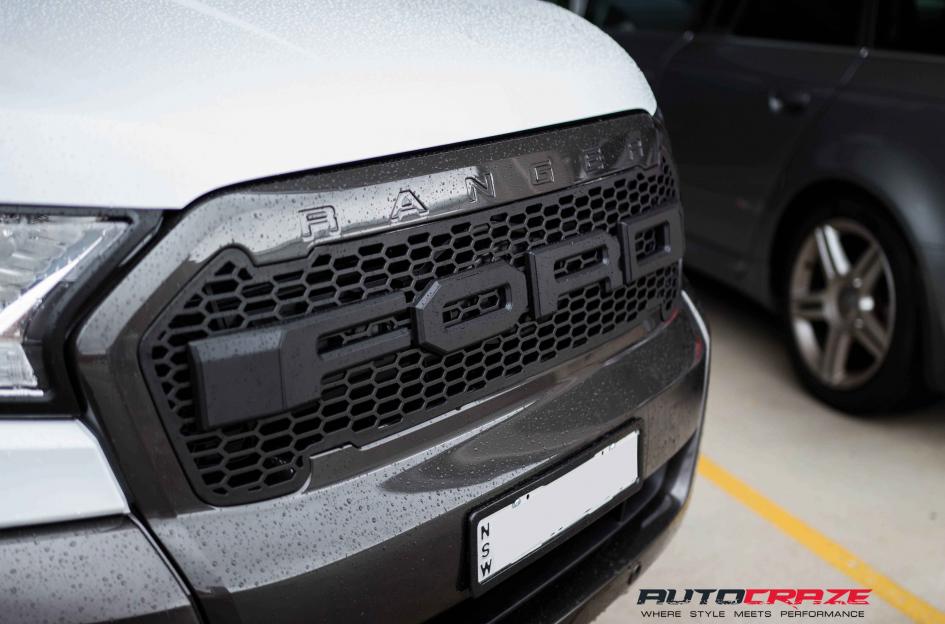 FORD RANGER ANZA MATTE ANTHRACITE WITH BLACK RING 3