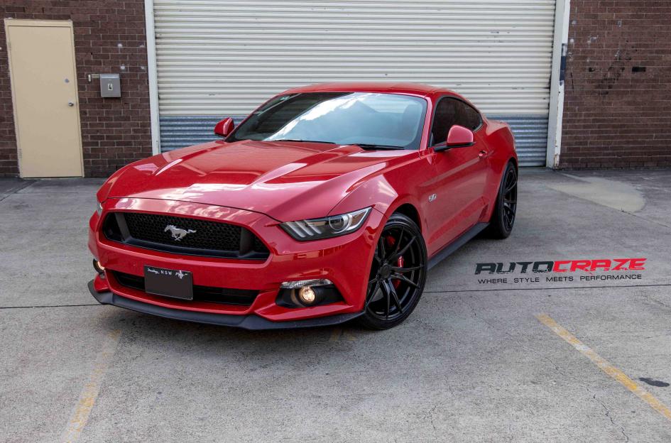 FORD MUSTANG SF06 SATIN BLACK