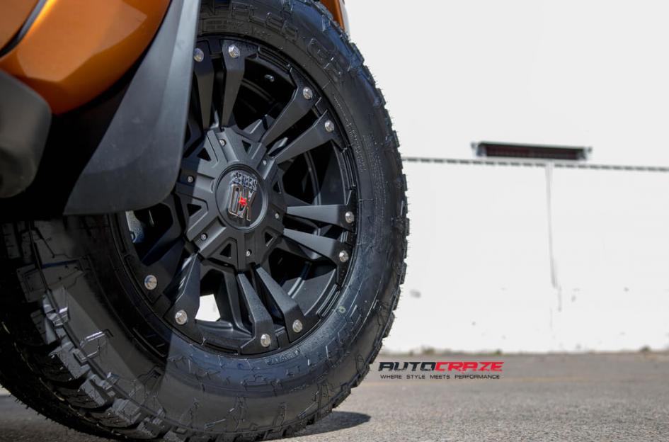 FORD RANGER MONSTER XD 2 MATTE BLACK
