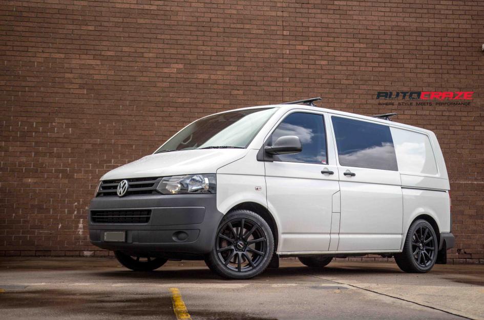 VOLKSWAGEN TRANSPORTER CARBINE SATIN BLACK