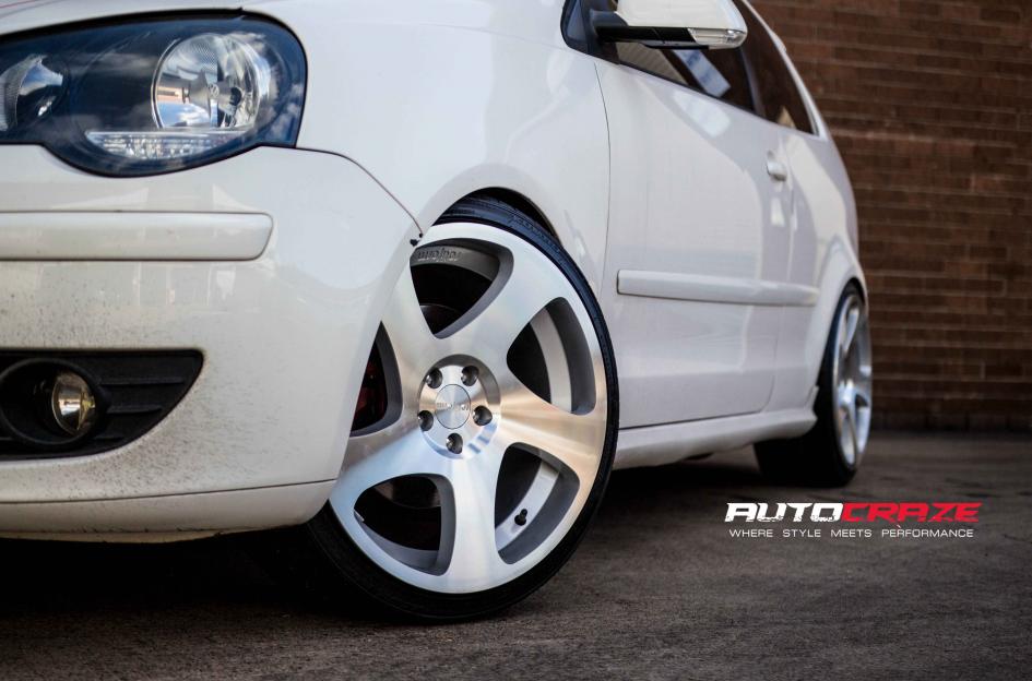 VOLKSWAGEN POLO TMB SILVER MACHINED FACE