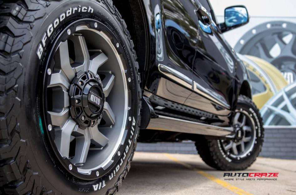 HAVAL H9 GD07 MATTE ANTHRACITE MILLED WITH BLACK LIP