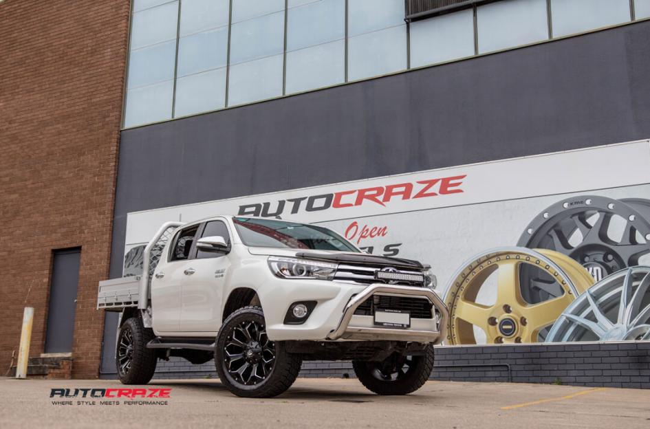TOYOTA HILUX N80 4WD ASSAULT GLOSS BLACK MILLED ACCENTS