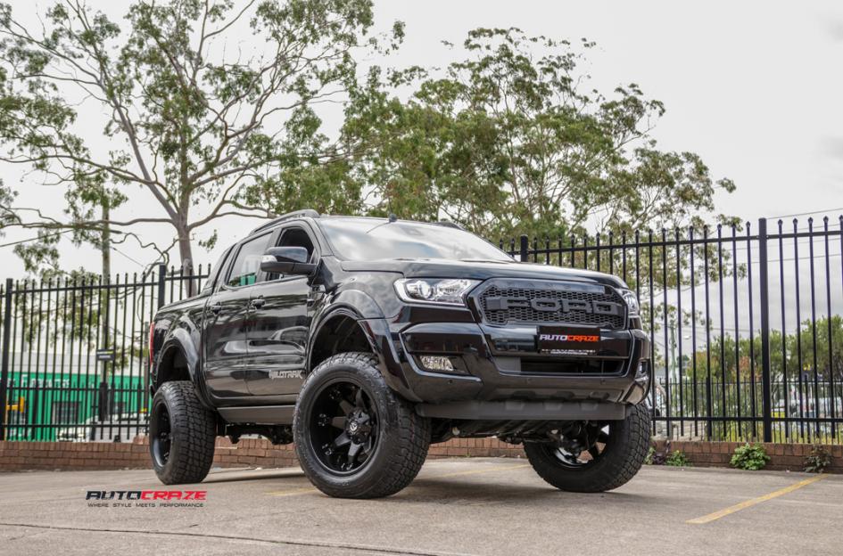 FORD RANGER OCTANE MATTE BLACK 4