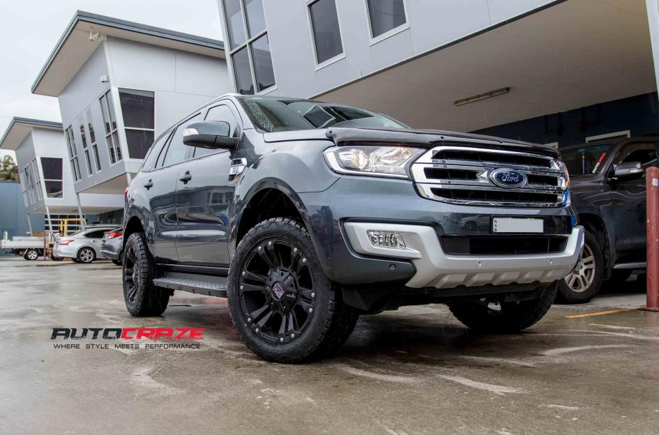FORD EVEREST MONSTER XD 2 MATTE BLACK