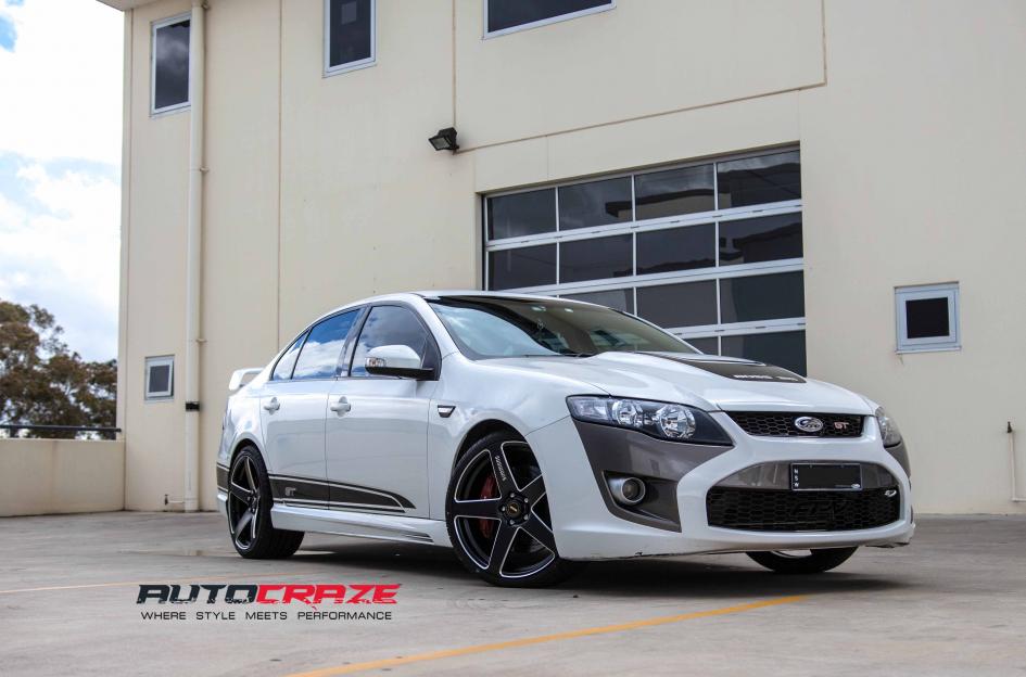 FORD FALCON FRCS MATTE BLACK MILLED ACCENTS