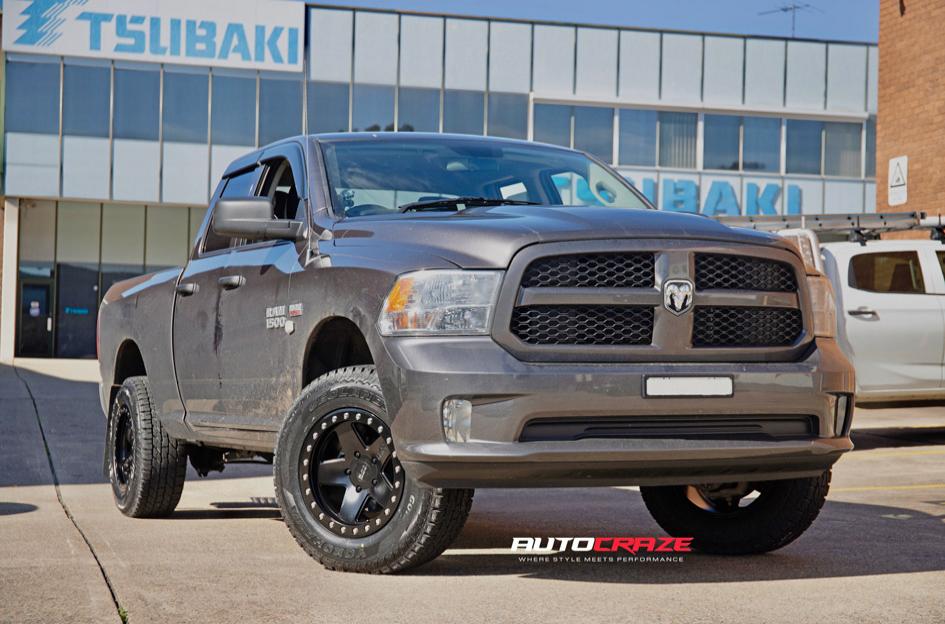 DODGE RAM CRAWLER MATTE BLACK