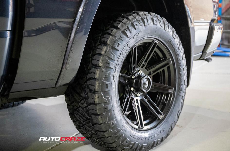 DODGE RAM ROGUE MATTE BLACK