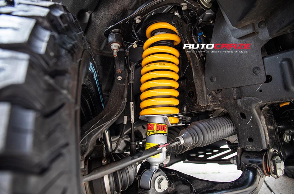 FORD RANGER D LOCKER BLACK