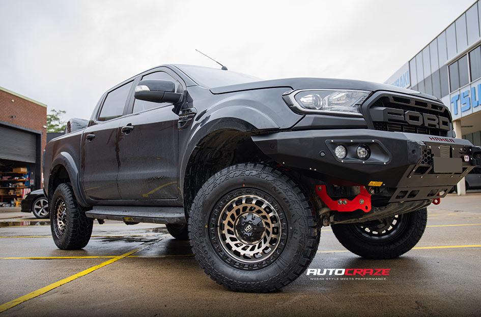 FORD-RANGER-ZOMBIE-SATIN-BLACK-MACHINED-BRONZE-TINT