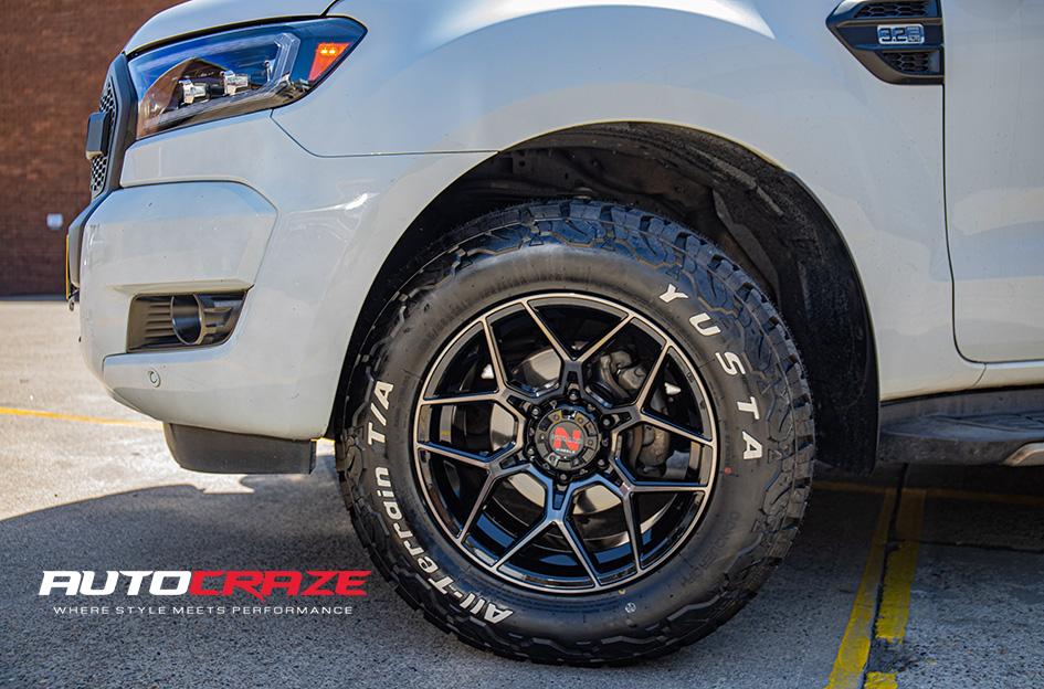 FORD RANGER SABBATH GLOSS BLACK TINTED FACE