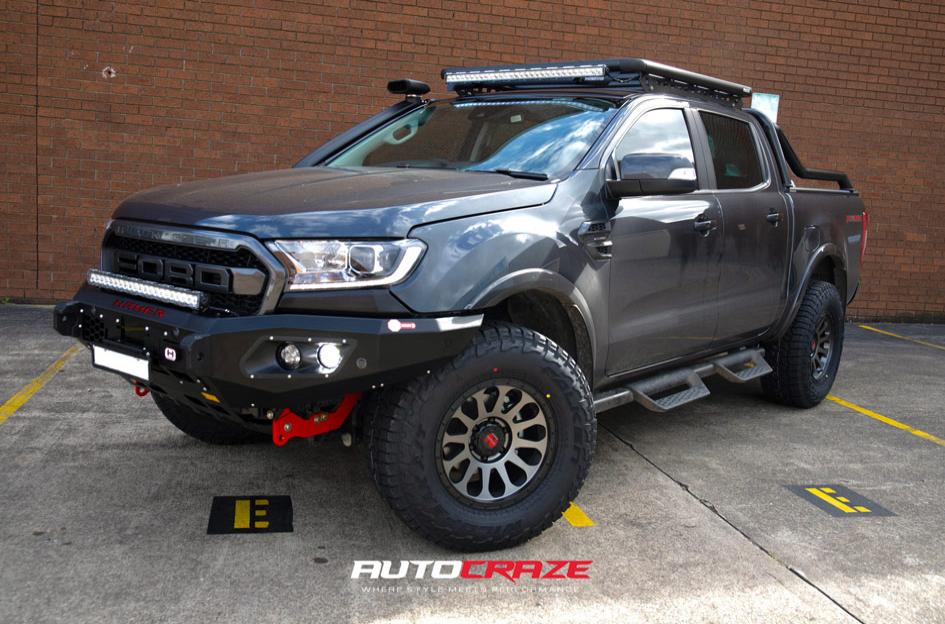 FORD RANGER VICTIM GUNMETAL BLACK RING