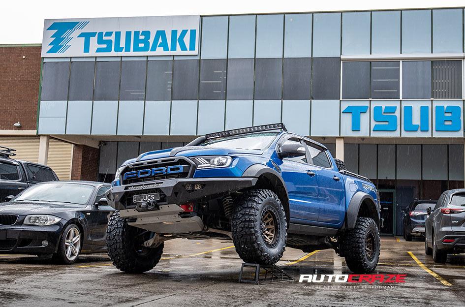 FORD RANGER RAPTOR COVERT BRONZE BLACK LIP