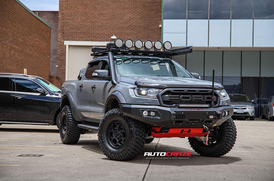 FORD RANGER DIRTY HARRY TEXTURED BLACK