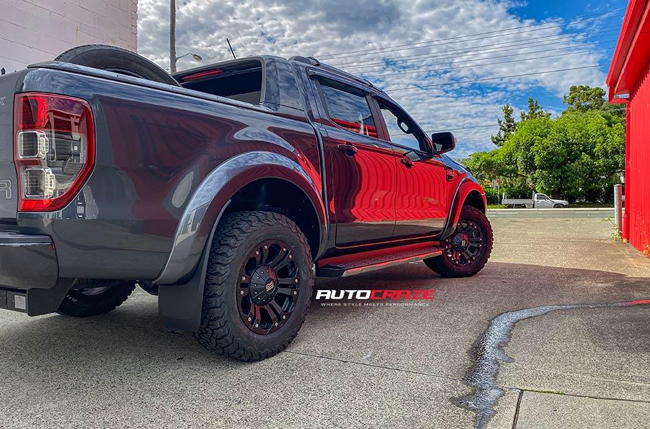 FORD RANGER MONSTER XD MATTE BLACK