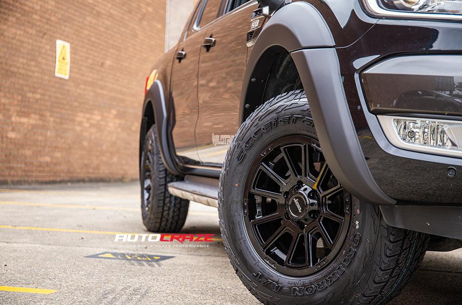 FORD RANGER PANZER XD SATIN BLACK