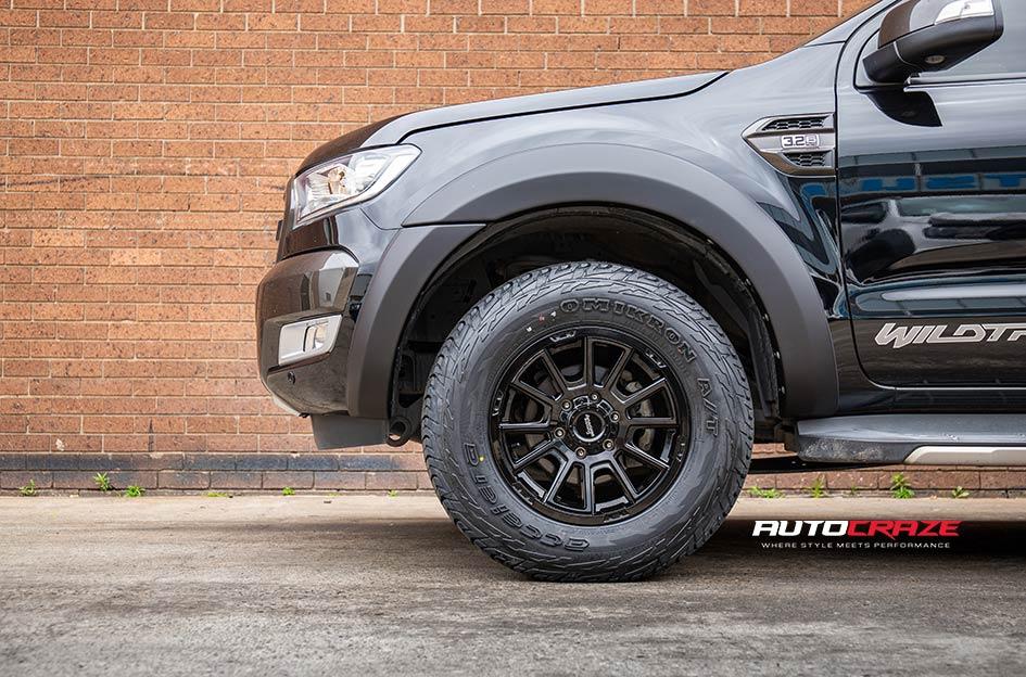 FORD RANGER PANZER XD SATIN BLACK
