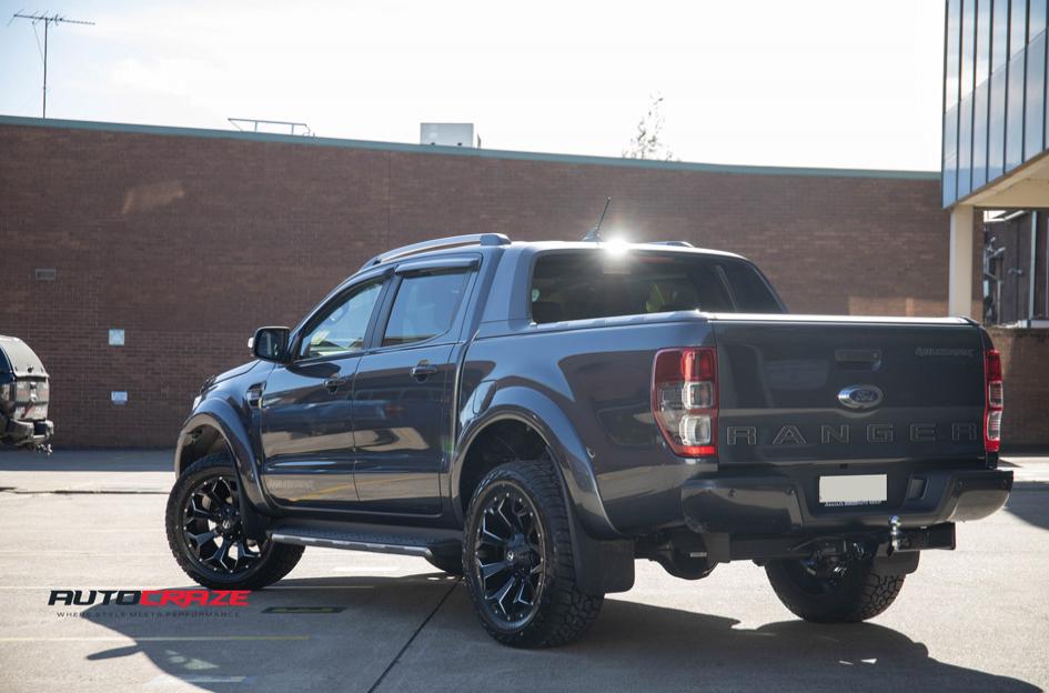 FORD RANGER ASSAULT GLOSS BLACK MILLED ACCENTS