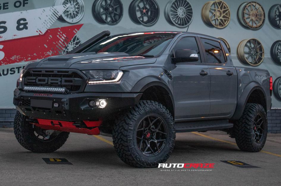 FORD RANGER RAPTOR SABBATH GLOSS BLACK TINTED FACE