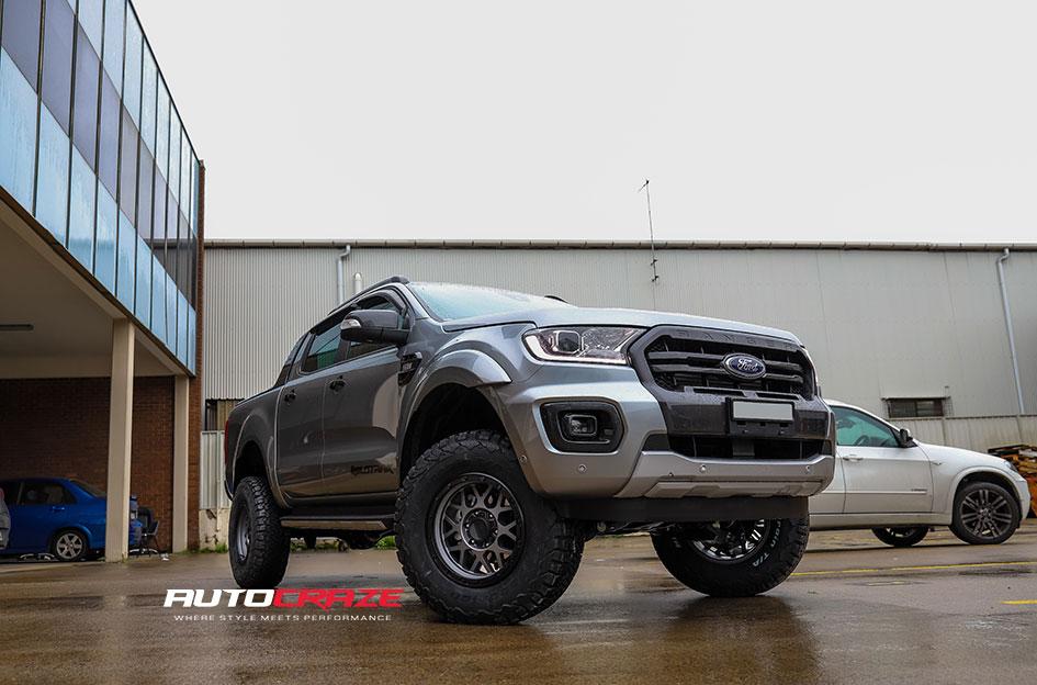 FORD RANGER GRENADE OR XD MATTE GREY MATTE BLACK LIP