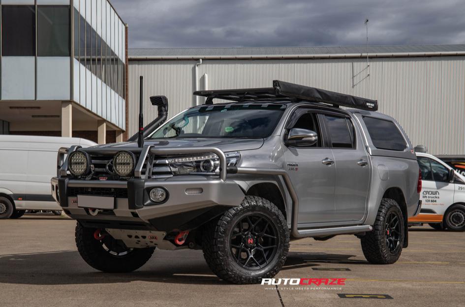 TOYOTA HILUX 4WD SABBATH MATTE BLACK