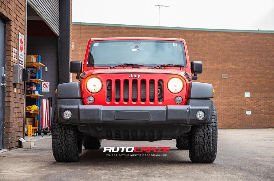 JEEP WRANGLER ROCKSTAR XD 2 MATTE BLACK