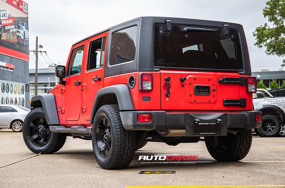 JEEP WRANGLER ROCKSTAR XD 2 MATTE BLACK