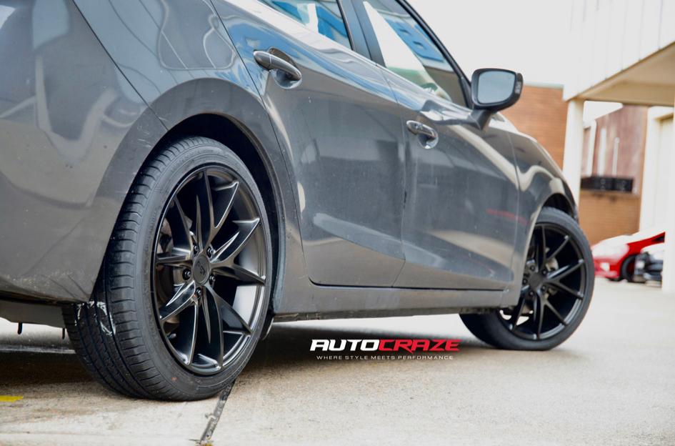 MAZDA 3 MISANO MATTE BLACK